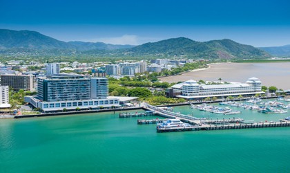 Cairns wharf departure port