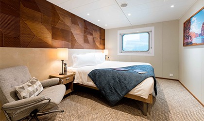 Promenade Deck Stateroom on Coral Adventurer