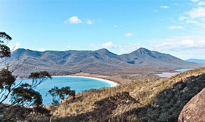 Wineglass Bay Tasmania with Coral Expeditions