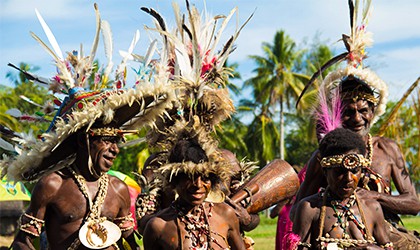 Sepik River Dancers TH