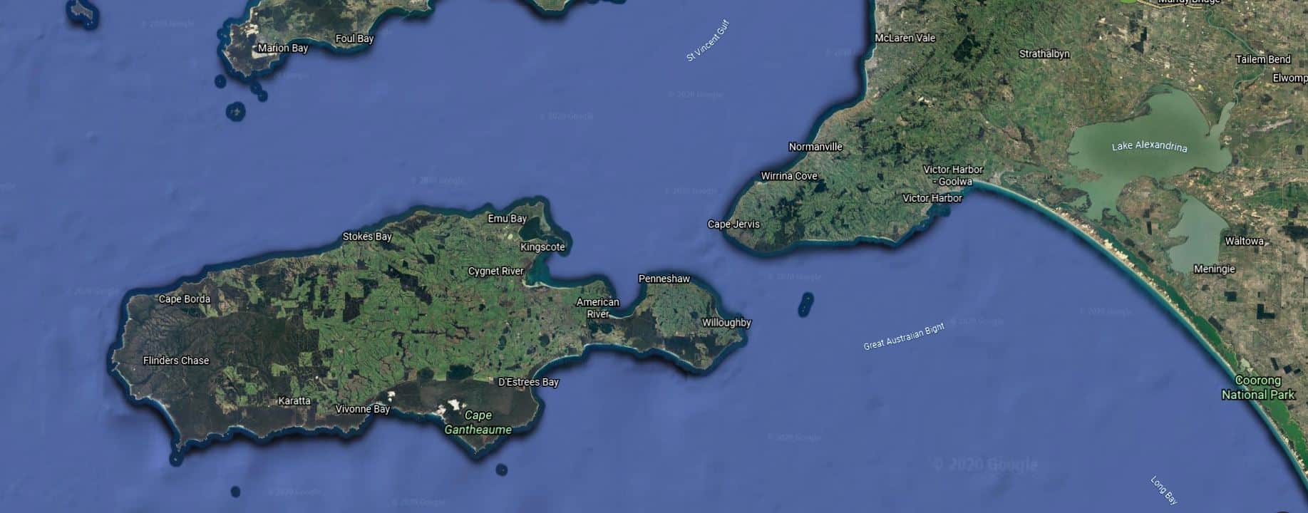 Google Earth_Kangaroo Island