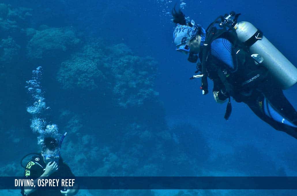 DIVING, OSPREY REEF
