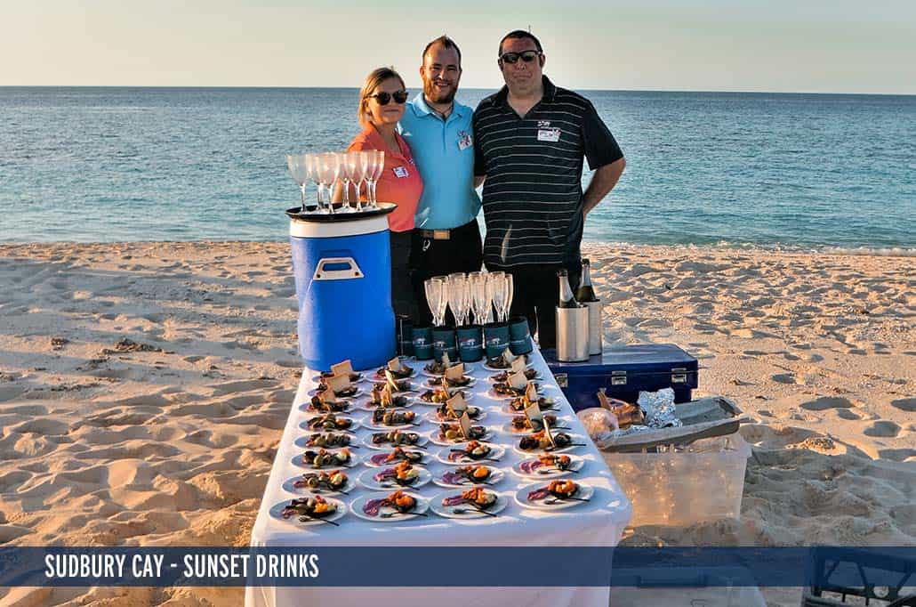 SUDBURY CAY - SUNSET DRINKS