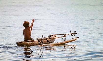 Outrigger Canoe