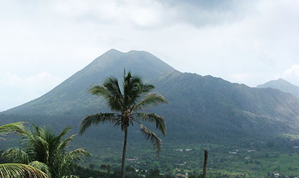 Rabaul Harbour Volcano