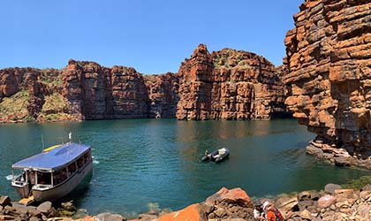 King George River Sandstone Cliffs