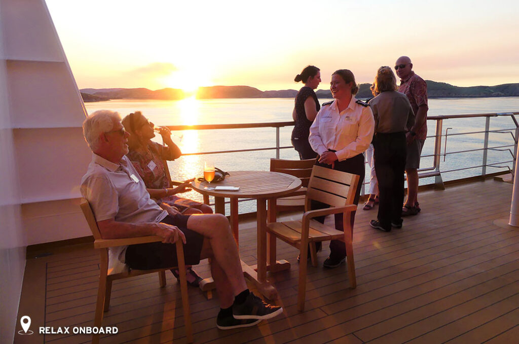 The Kimberley - Relax Onboard
