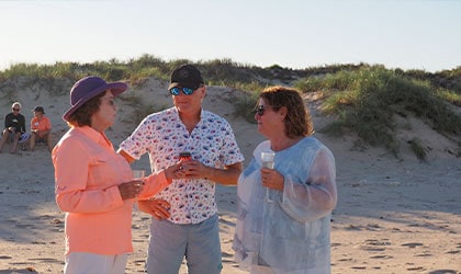 Beach-Drinks-at-Muiron-Islands-Ningaloo
