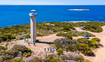 Cape-Doningtn-Lighthouse-South-Australia-Coral-Expeditions
