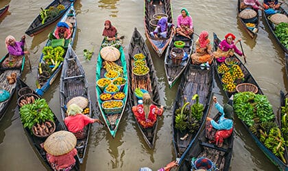 Banjarmarsin Floating Markets