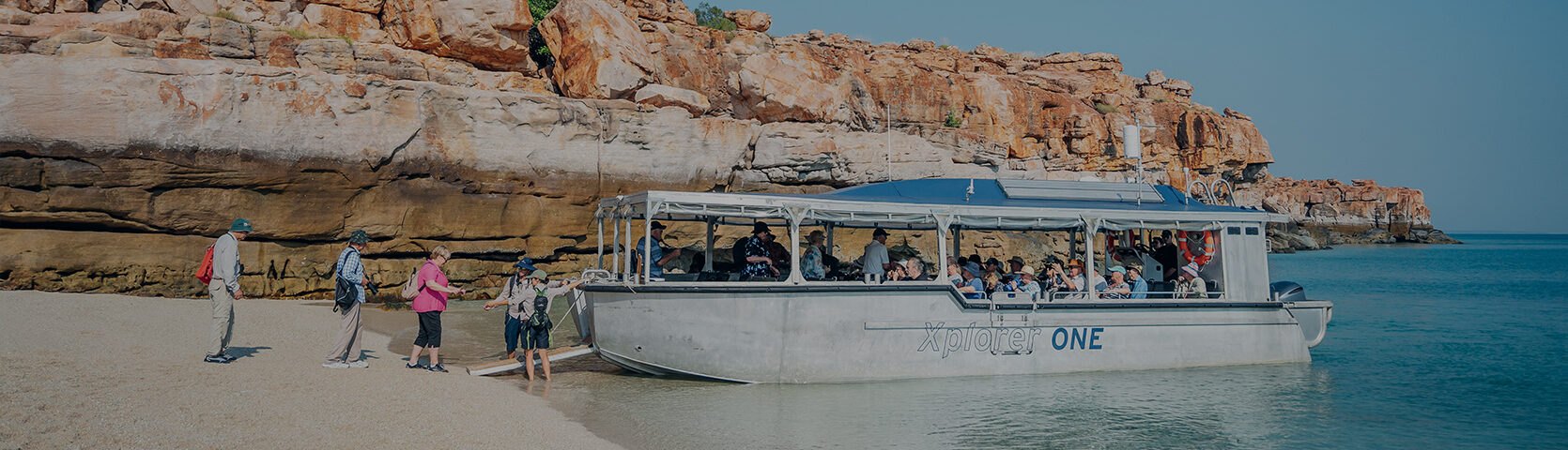 Banner - Xplorer Excursion Vessel