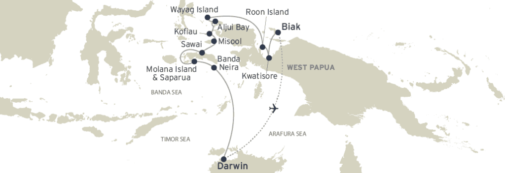 Coral-Expeditions_Spice-Islands_Raja-Ampat_Darwin-&-Biak_13-Nights