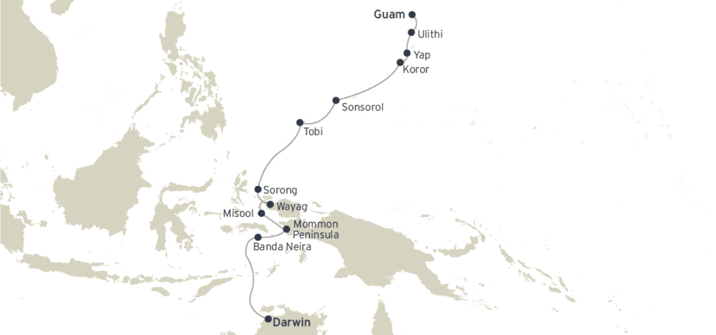 Coral-Expeditions_West-Papua-Raja-Ampat-and-Micronesia_Darwin_Guam_16-Nights