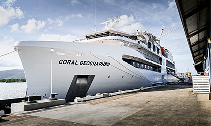 Coral Geographer in Port